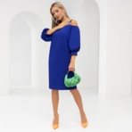 Платье Тайна шикарной красотки (электрик). Состав: 95% п/э, 5% эластан