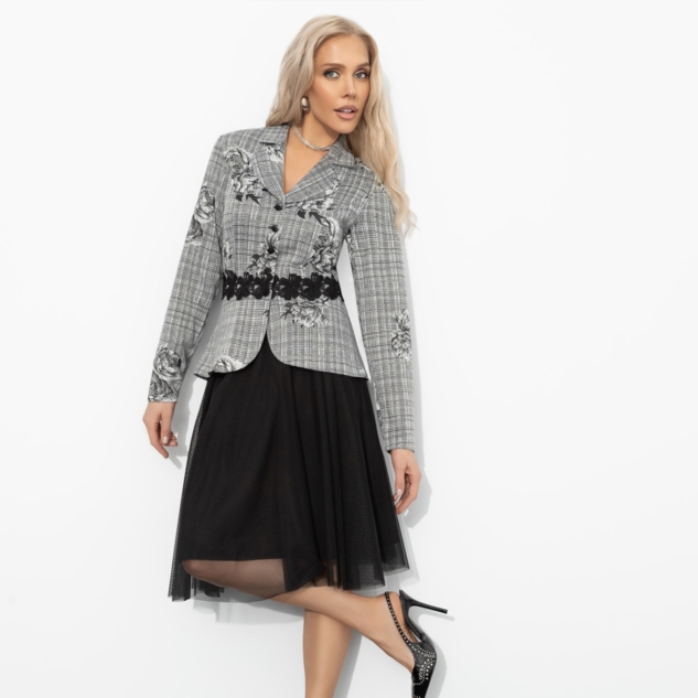 Костюм с юбкой Восхищаюсь тобой (2 в 1, new) 