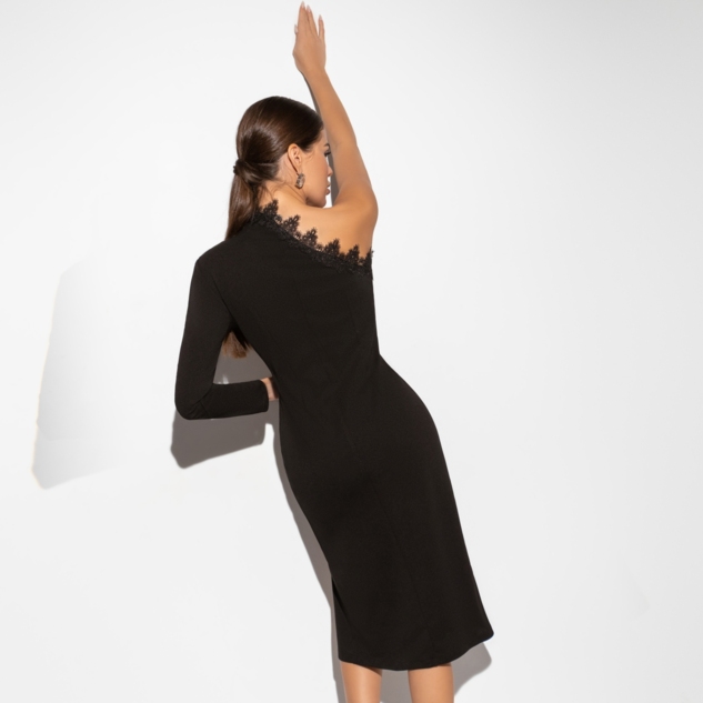 Платье-футляр Королева соблазна (шик) 