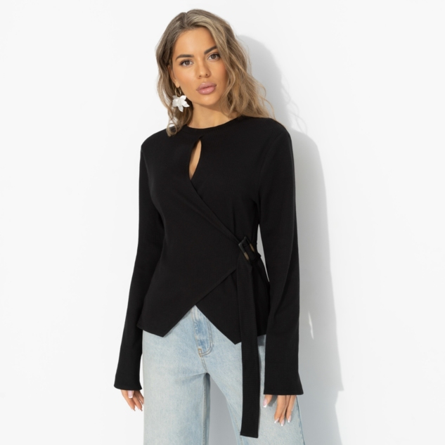 Джемпер Дерзкий минимализм (черный) 