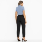 Брюки Модный инстинкт (чёрные). Состав: 95% п/э, 5% эластан