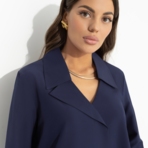 Блуза Амбассадор стиля (new). Состав: 95% п/э, 5% эластан