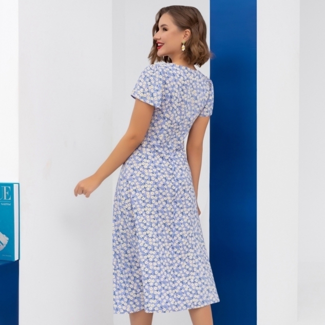 Платье Легендарная модель (летние ноты) 