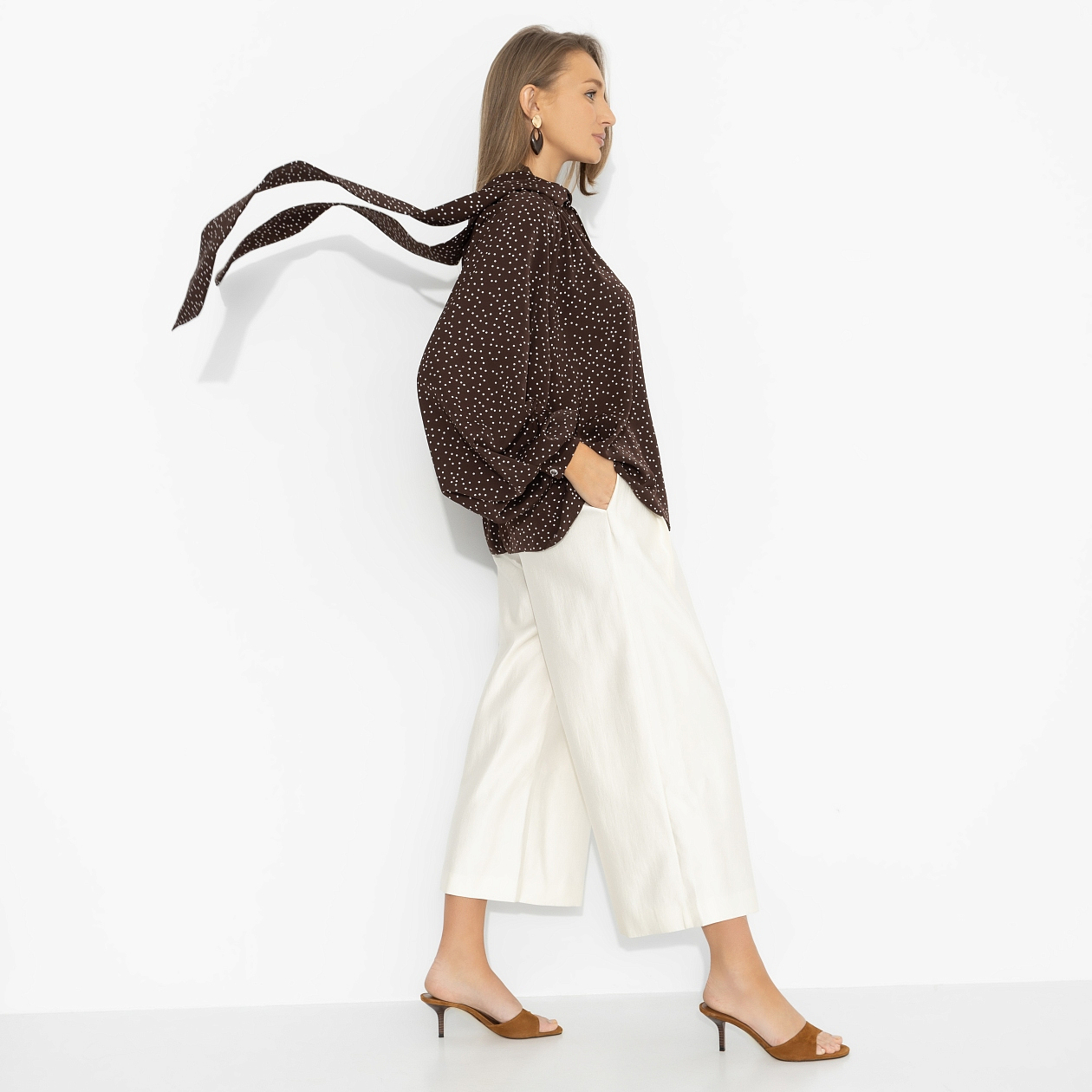 Блуза Привлекаю удачу (элегантная). Состав: 95% полиэстер, 5% эластан