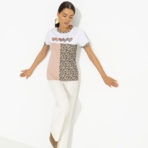 Футболка Покоряет не только сердца. Состав: 65% п/э, 30% вискоза, 5% стрейч