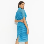 Костюм с юбкой Кружева и тайны. Состав: 70% хлопок, 30% нейлон