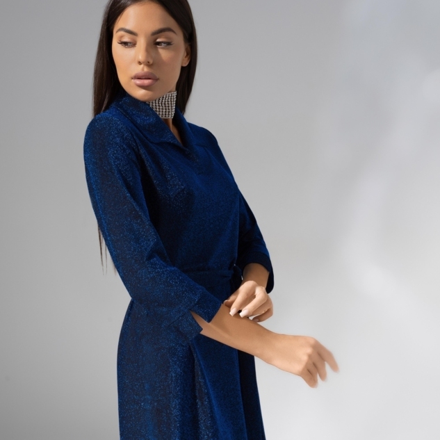 Платье Модная реализация (с поясом) 