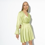 Платье Люксовый выход (с поясом). Состав: 97% полиэстер, 3% спандекс