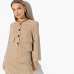 Костюм с юбкой Не вижу препятствий (2 в 1). Состав: 50% хлопок, 50% полиэстер