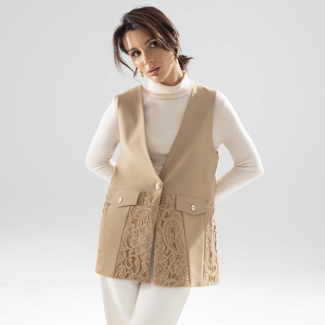 Искусство переговоров . Состав: 75% полиэстер, 20% хлопок, 5% спандекс