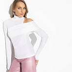 Водолазка Познакомимся поближе. Состав: 65% п/э, 30% вискоза, 5% спандекс