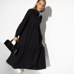 Платье Модная бесконечность. Состав: 65% п/э, 35% хлопок