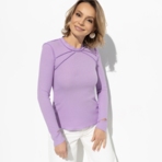 Лонгслив двусторонний Роковое признание. Состав: 65% п/э, 30% вискоза, 5% спандекс