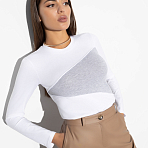 Лонгслив Лучшее будущее. Состав: 97% хлопок, 3% эластан