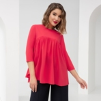 Блуза Грезы любви (яркое настроение). Состав: 95% п/э, 5% спандекс