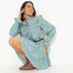 Платье Тонкий комплимент (bright). Состав: 65% полиэстер, 30% вискоза, 5% эластан