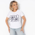 Футболка Манерная принцесса (flower). Состав: 65% п/э, 30% вискоза, 5% стрейч