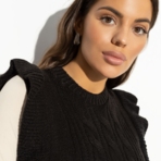 Неделя моды (black night). Состав: 50% акрил, 30% шерсть, 10% кашемир, 10% вискоза