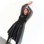 Сарафан Элегантное очарование (black). Состав: 65% нейлон, 30% вискоза, 5% спандекс