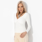 Лонгслив Обнять взглядом. Состав: 97% хлопок, 3% лайкра