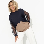 Любимый образ (шоколадный мусс). Состав: 65% вискоза, 30% полиэстер, 5% эластан