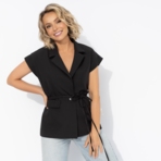 Слишком модно (black). Состав: 60% п/э, 37% вискоза, 3% спандекс