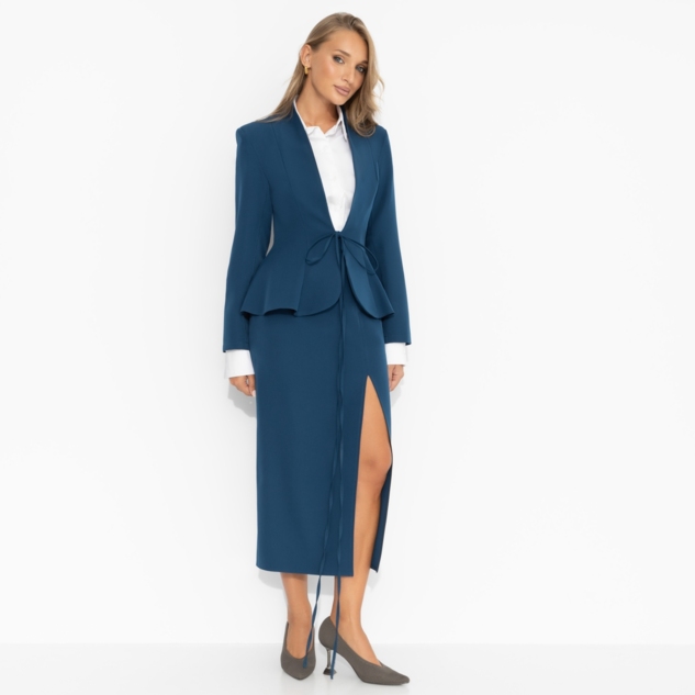 Костюм с юбкой Глубина цвета (2 в 1) 