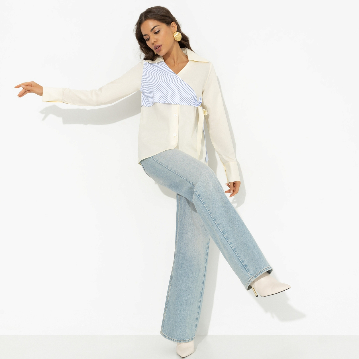 Модная цель (желтая). Состав: 90% хлопок, 10% полиэстер