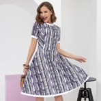 Платье Преподаю себя (вери пери). Состав: 95% полиэстер, 5% спандекс