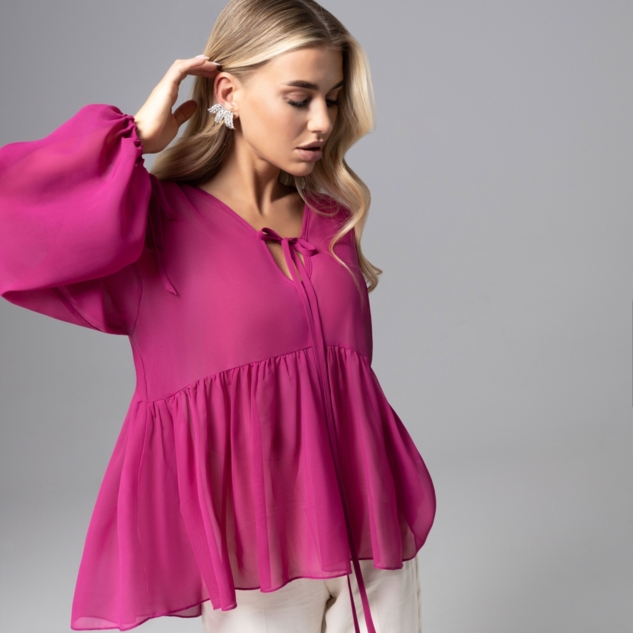 Блуза Секретный ингредиент (фуксия) 