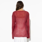 Туника Тонкая натура (scarlet). Состав: 60% акрил, 25% полиэстер, 15% пух коза