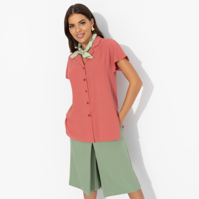 Блуза Стильный автограф (терракотовая) 