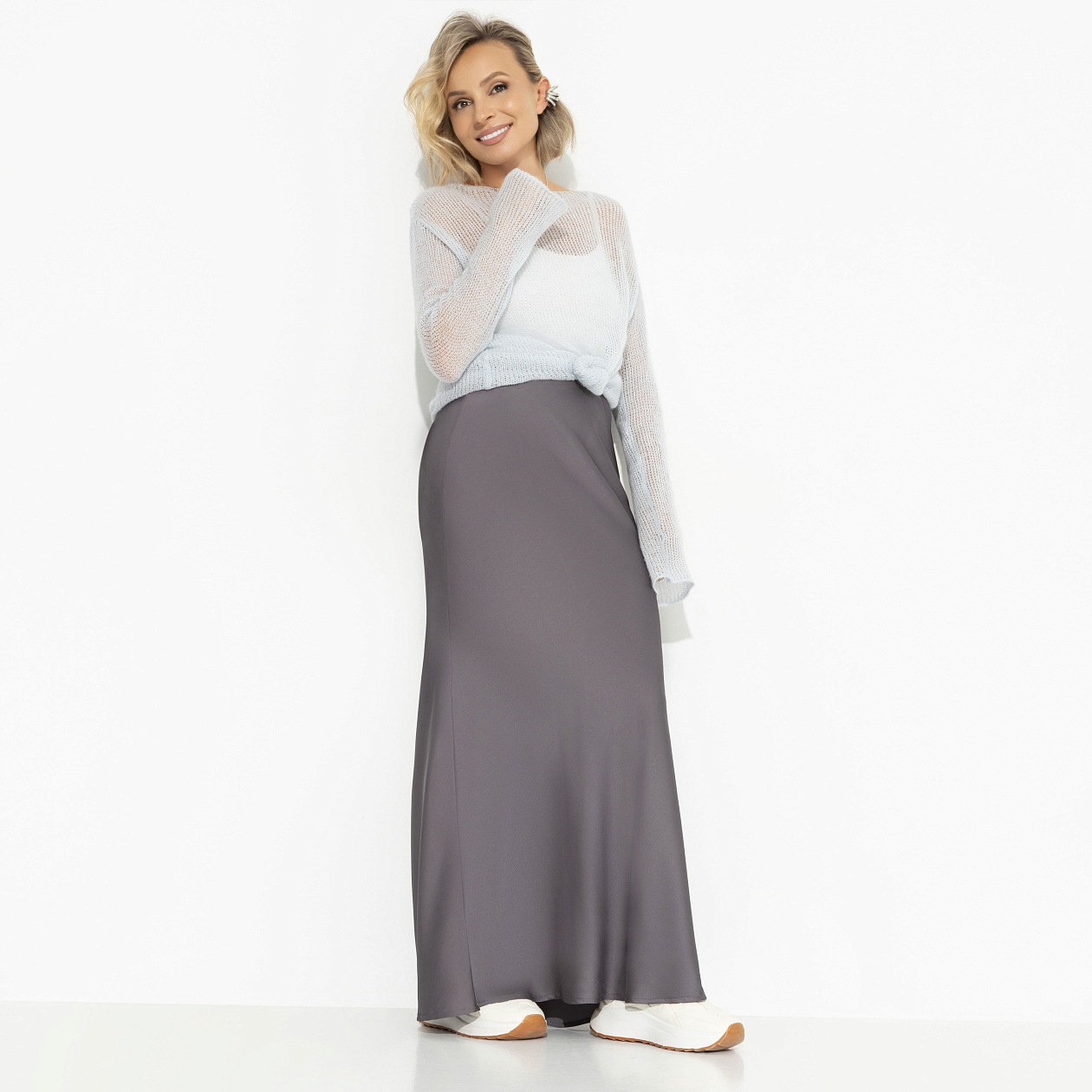 Мыслить иначе (gray). Купить женский Юбка оптом от производителя.