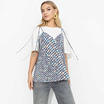 Блуза Легкий характер (стиль). Состав: 98% п/э, 2% спандекс