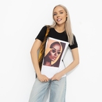 Футболка Уверенно моя. Состав: 65% полиэстер, 30% вискоза, 5% стрейч