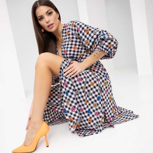 Платье Чья-то заветная мечта (прованс, с поясом) 