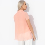 Блуза Невероятная красотка (персик). Состав: 100% п/э