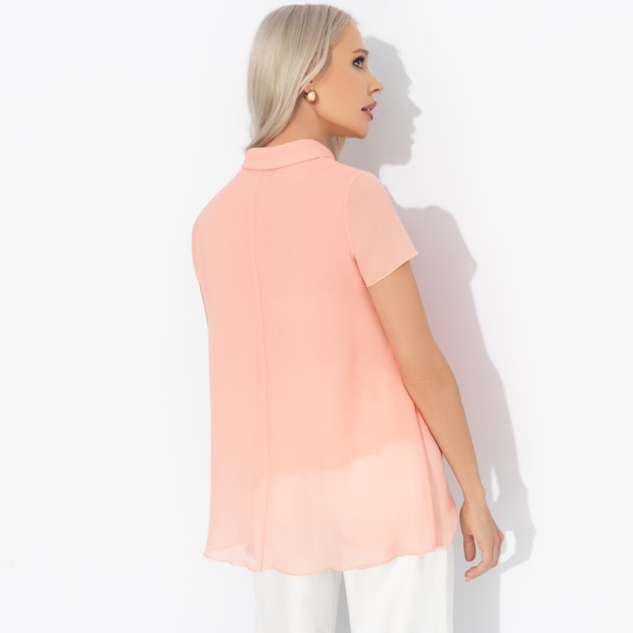 Блуза Невероятная красотка (персик) 