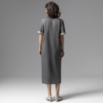 Платье Простая формула роскоши. Состав: 40% п/э, 30% хлопок, 25% вискоза, 5% спандекс