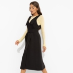 Сарафан Мисс Исключительность (new с поясом). Состав: 67% полиэстер, 30% вискоза, 3% спандекс