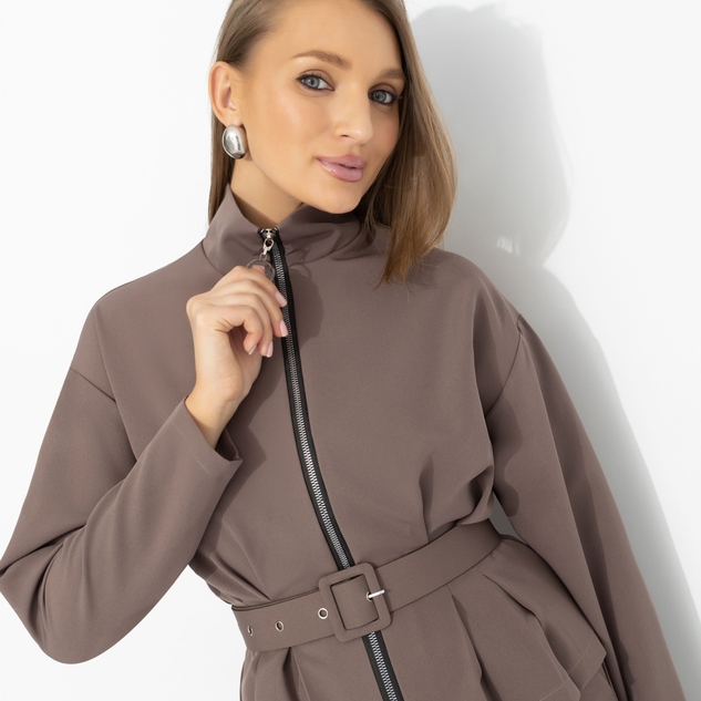 Брючный костюм Так выглядит уверенность (2 в 1, с поясом) 