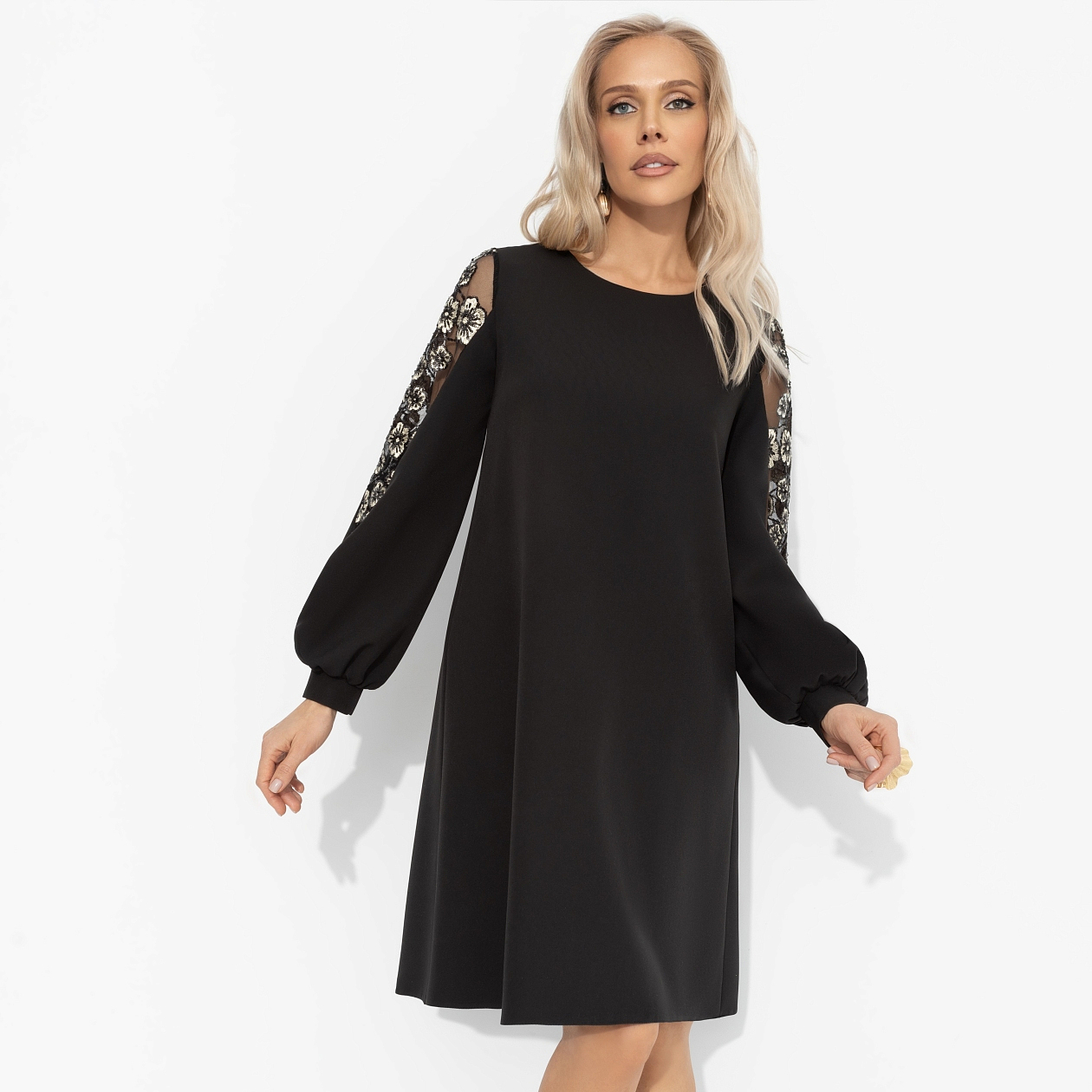 Платье Секрет любви (шик). Состав: 95% п/э, 5% эластан