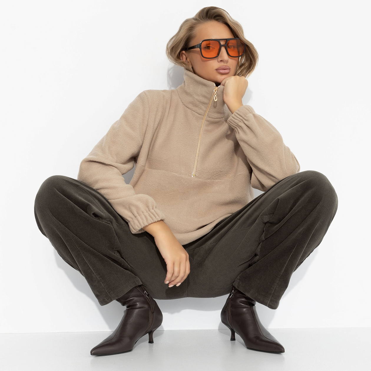 Игра на опережение (бежевый). Состав: 100% п/э