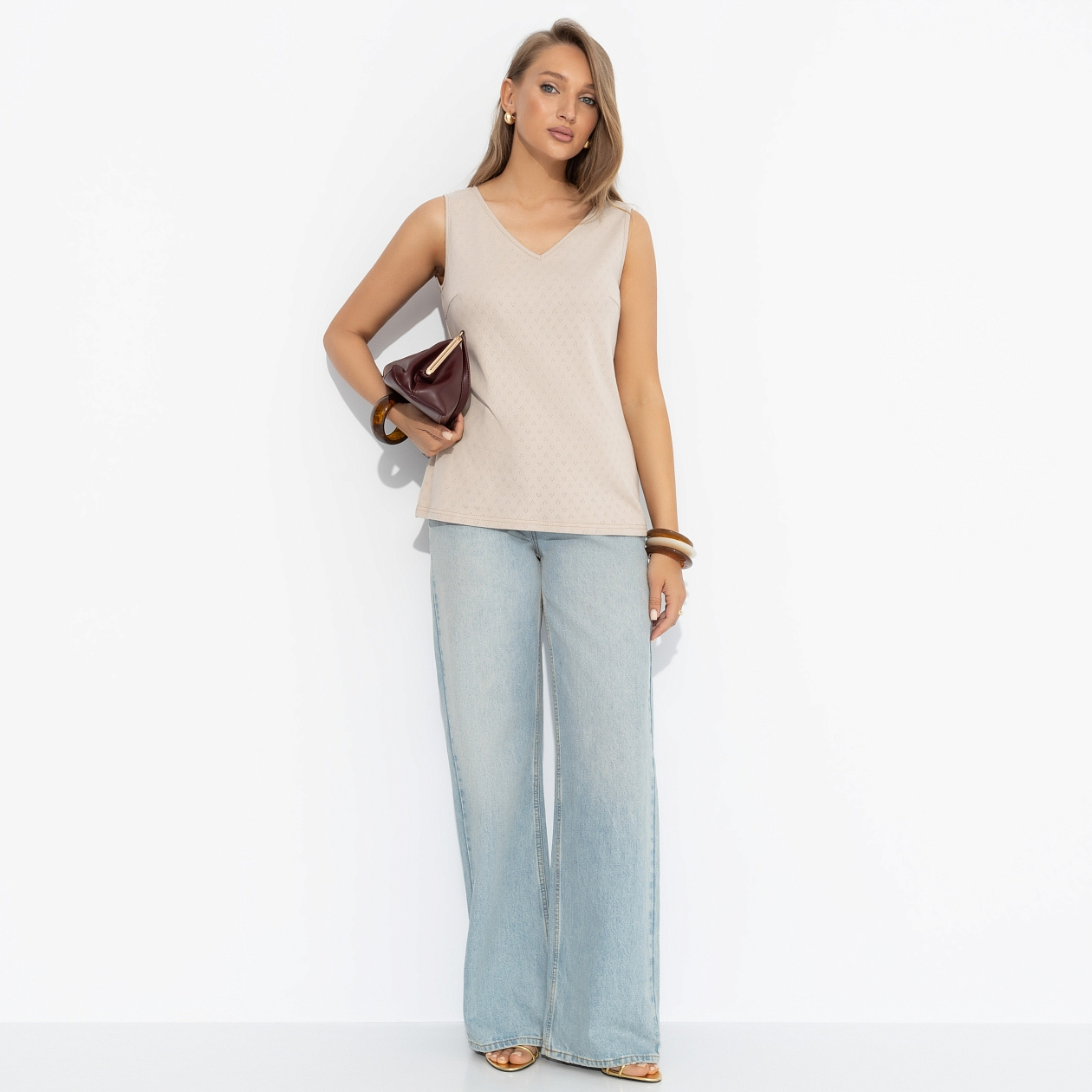 Нежное совершенство (nude). Купить женский Топ оптом от производителя.