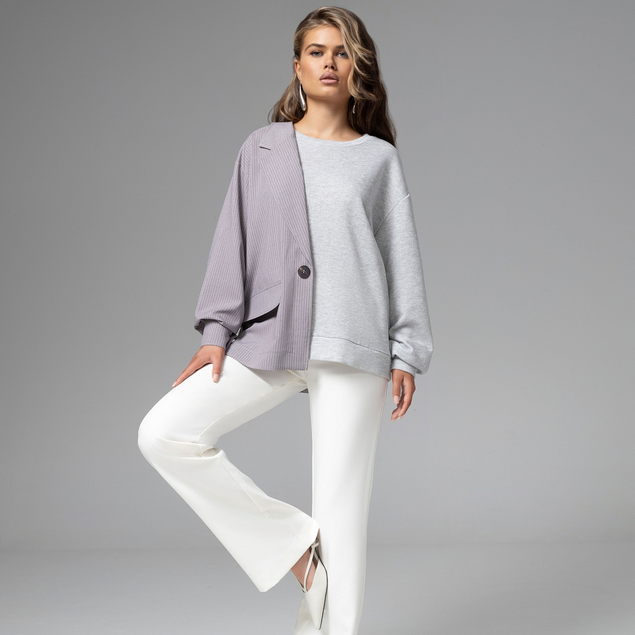 Надеть, чтобы выглядеть дорого (эксклюзив). Состав: 65% п/э, 30% хлопок, 5% спандекс