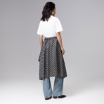 Игра теней (серый). Купить женский Юбка-килт оптом от производителя.