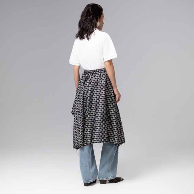 Юбка-килт Игра теней (серый) 