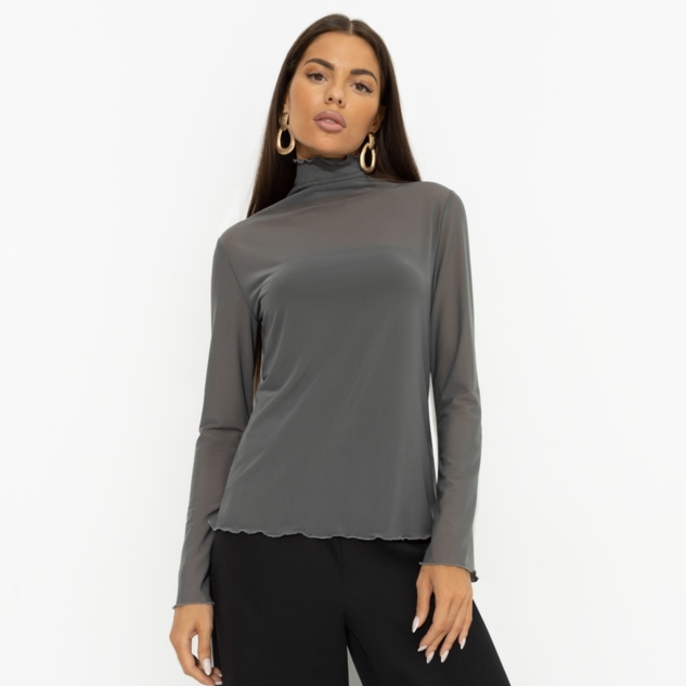 Водолазка Внешнее великолепие (gray 2 в 1)  