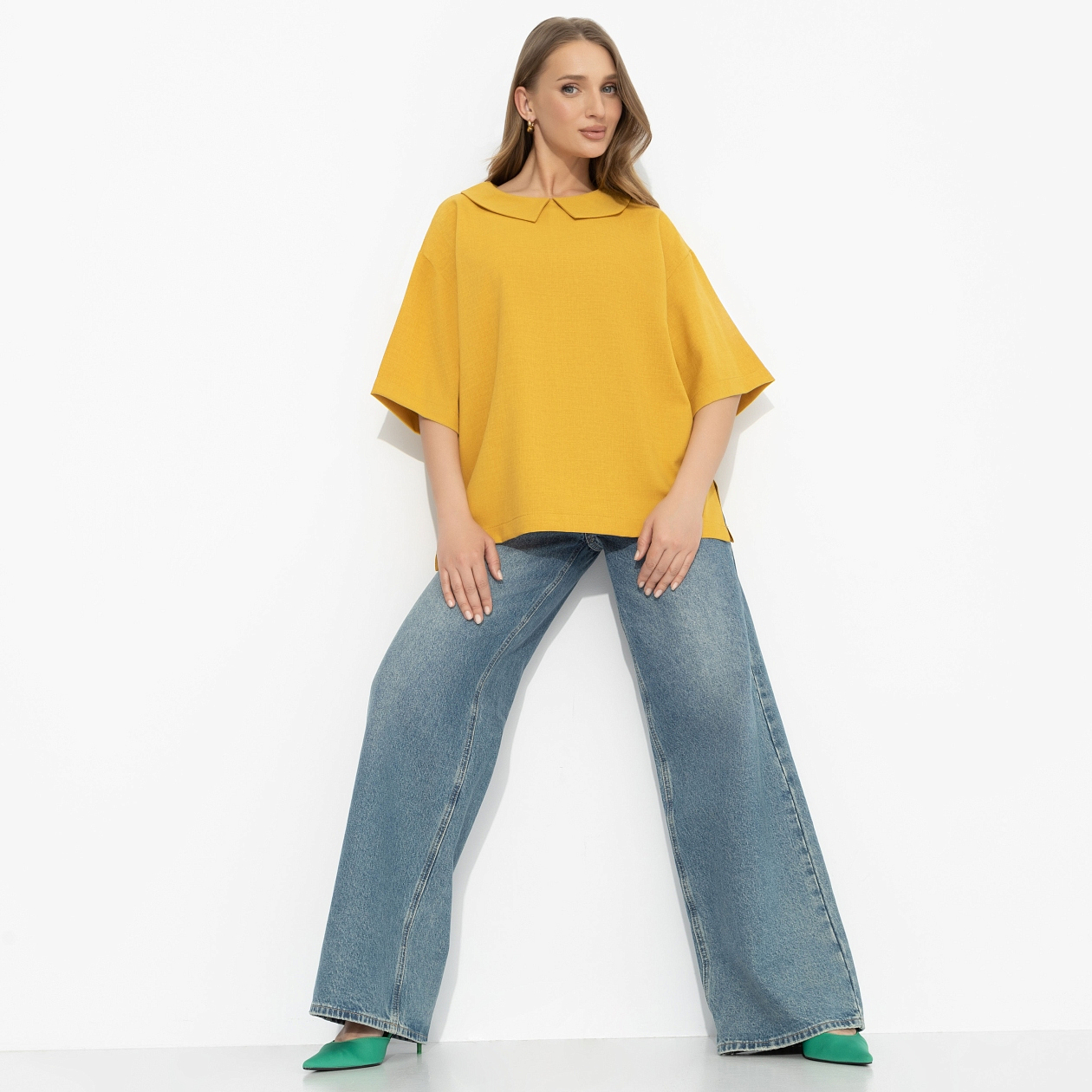 Пик очарования. Состав: 80% п/э, 15% лен, 5% эластан