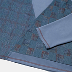 Лонгслив Стиль вне закона (голубой). Состав: 95% п/э, 5% спандекс